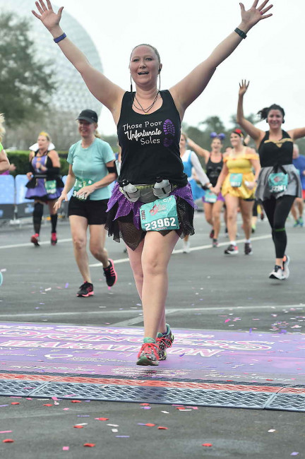 Running a marathon!